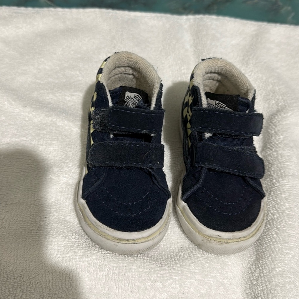 Vans toddler high top size 4
